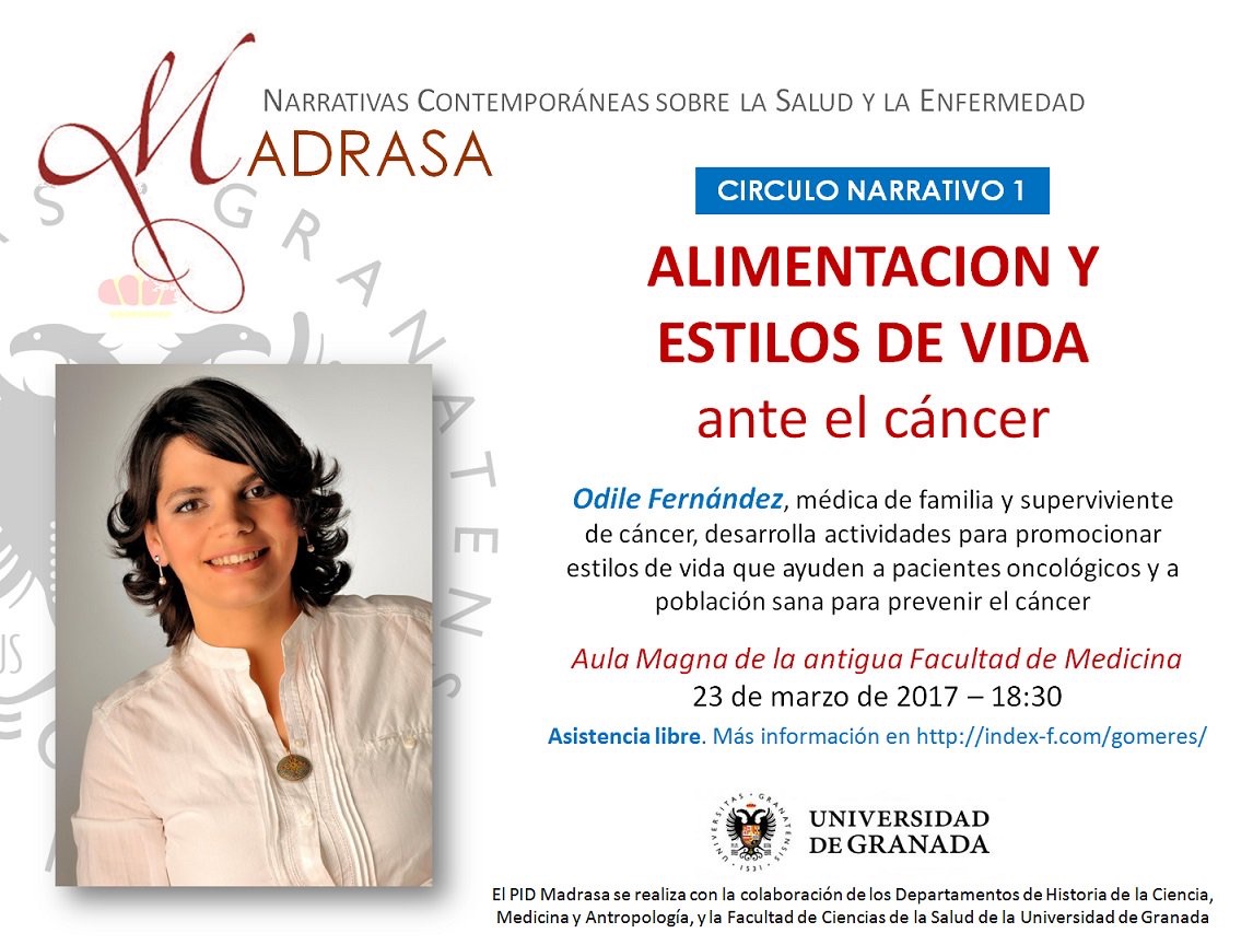Rechazo a la charla «Alimentos y estilos de vida ante el cáncer» en la UGR