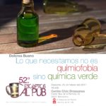 Lee más sobre el artículo Escèptics al pub: Quimiofobia vs Química Verde