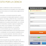 Lee más sobre el artículo Manifiesto por la ciencia