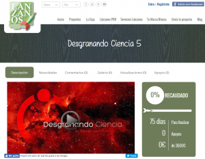 Lee más sobre el artículo Crowdfunding Desgranando Ciencia 5