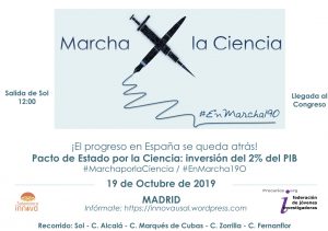 Lee más sobre el artículo #EnMarcha19O #MarchaporlaCiencia