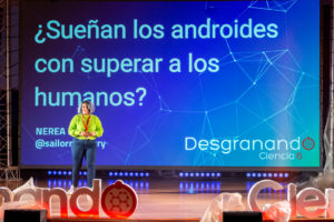 Lee más sobre el artículo Charlas DC6: Nerea Luis «¿Sueñan los androides con superar a los humanos?»