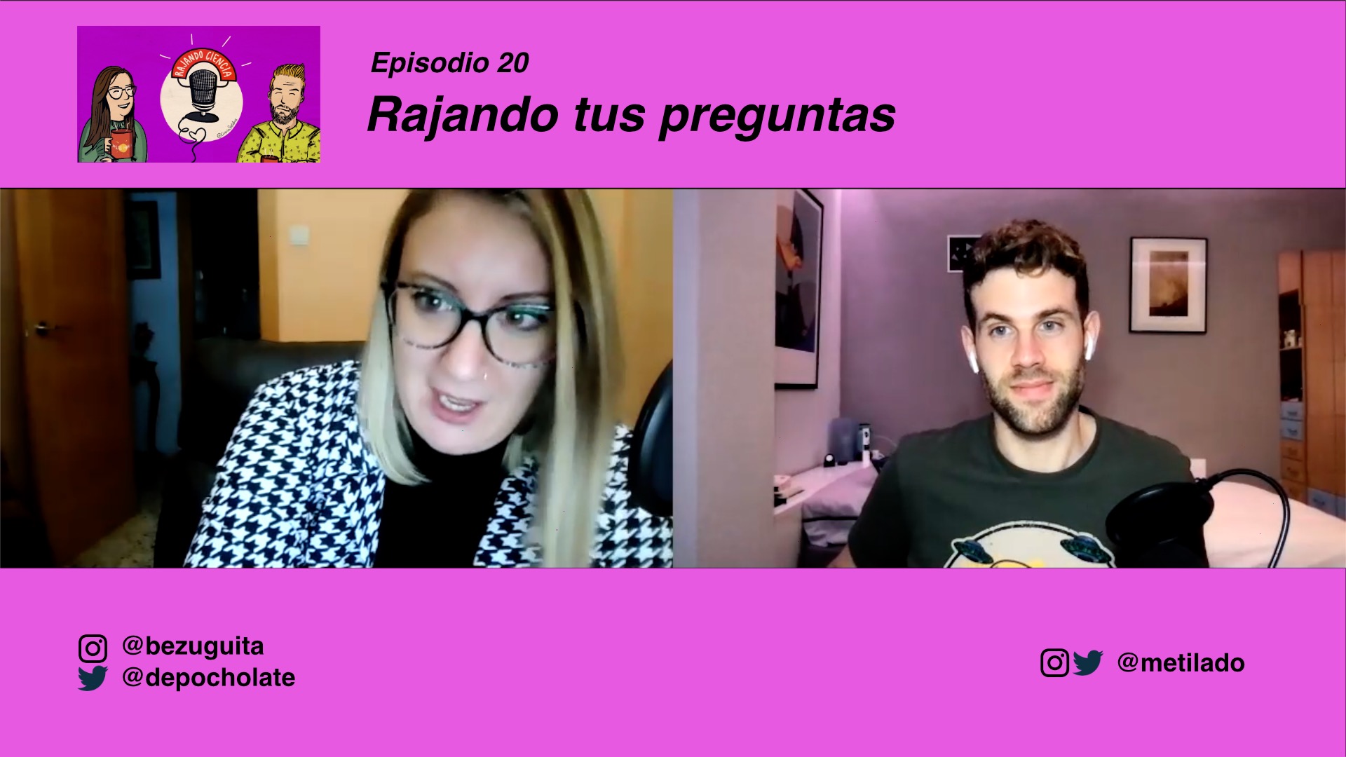 Lee más sobre el artículo Rajando Ciencia Ep. 10 – Rajando vuestras preguntas