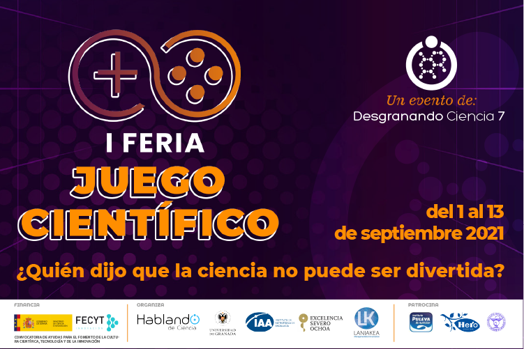 Lee más sobre el artículo I Feria del Juego Científico Desgranando Ciencia